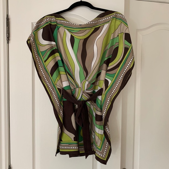 Michael Kors Top/Swimsuit Coverup, Size XS/S, Mulicolor - Picture 1 of 10